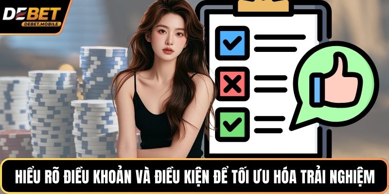 Hiểu rõ điều khoản và điều kiện để tối ưu hóa trải nghiệm