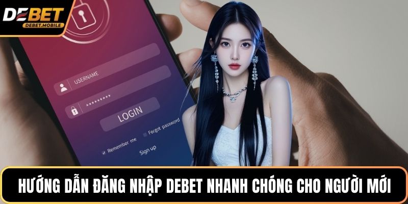 Hướng dẫn đăng nhập DEBET nhanh chóng cho người mới