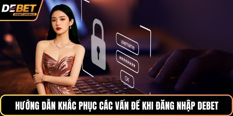 Hướng dẫn khắc phục các vấn đề khi Đăng nhập DEBET