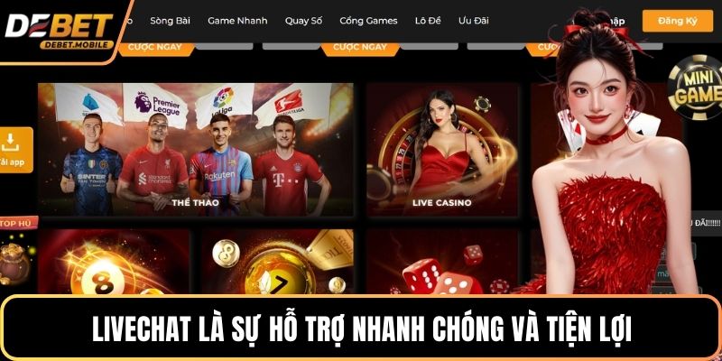 Livechat là sự hỗ trợ nhanh chóng và tiện lợi